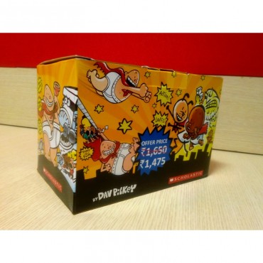 Captain Underpants Set of Box - 11 Books